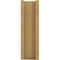 Ekena Millwork 6-in W x 30-in D x 38-in H Legacy Trad Rough Cedar Woodgrain TimberThane Outlooker, Primed Tan OUTUR060X30X38LEC04RCPR - alternate 4